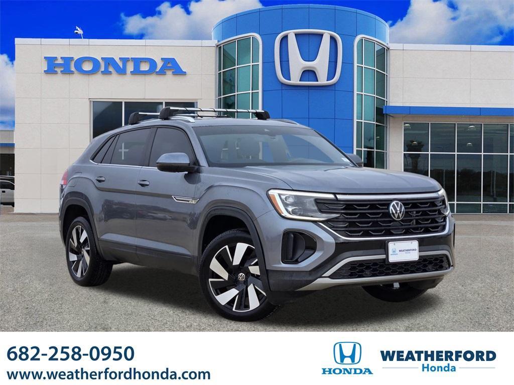 used 2024 Volkswagen Atlas Cross Sport car, priced at $27,912