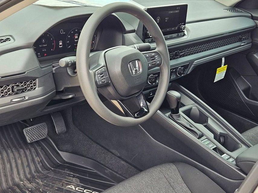 new 2025 Honda Accord car, priced at $29,698