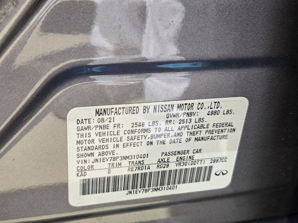 used 2022 INFINITI Q50 car, priced at $26,707