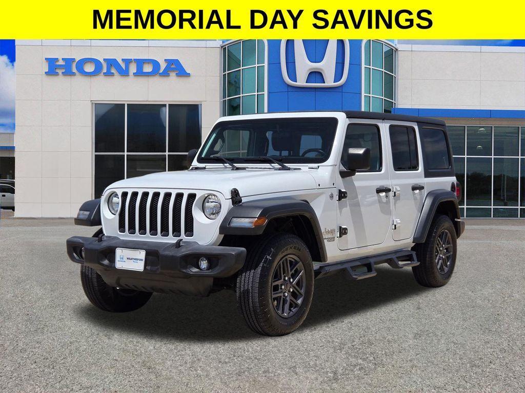 used 2020 Jeep Wrangler Unlimited car, priced at $22,431