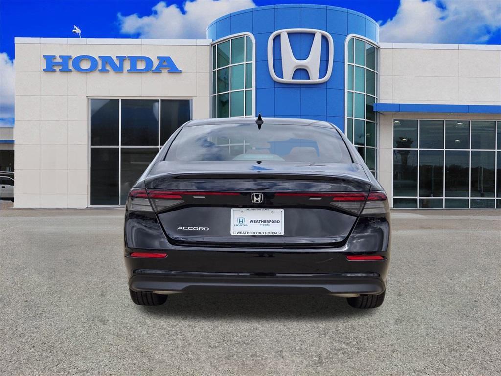 new 2025 Honda Accord car, priced at $30,503