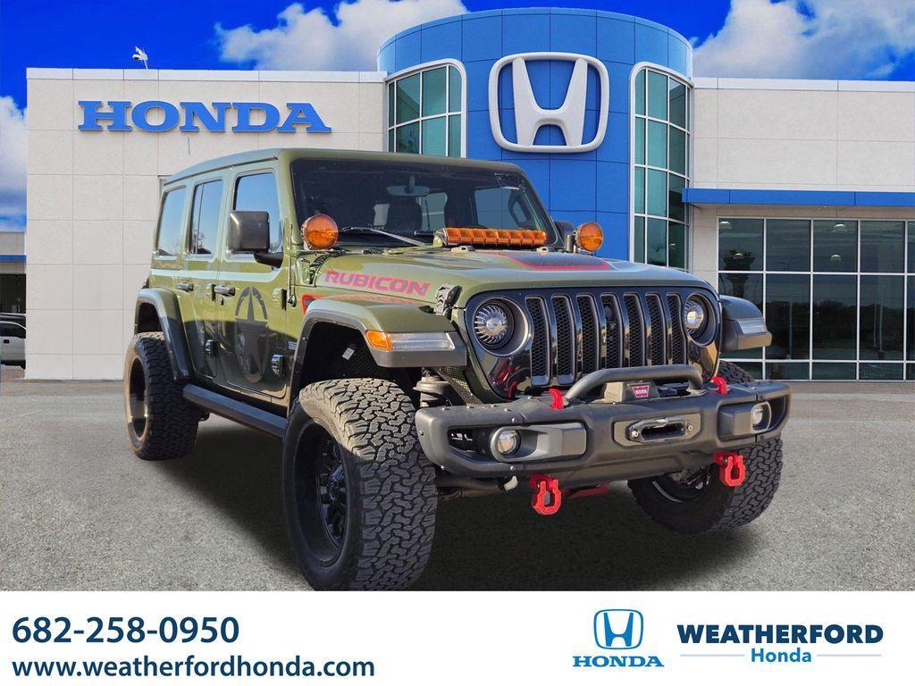 used 2020 Jeep Wrangler Unlimited car, priced at $33,974