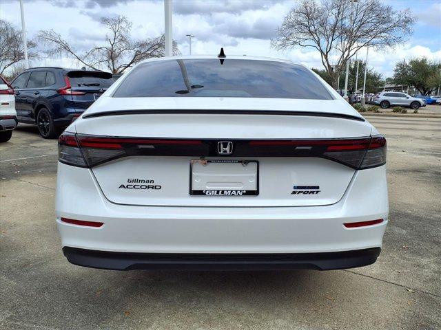new 2026 Honda Accord Hybrid car, priced at $35,445