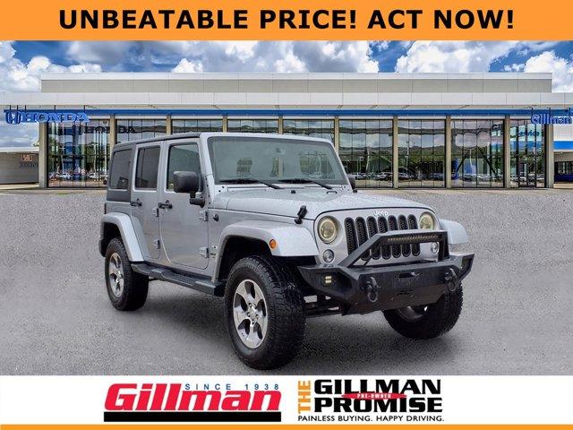 used 2016 Jeep Wrangler Unlimited car, priced at $16,220