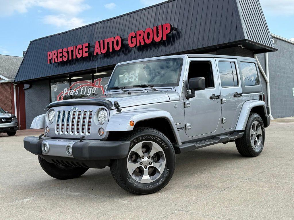 used 2017 Jeep Wrangler Unlimited car, priced at $14,985