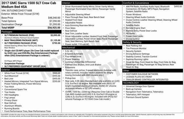 used 2017 GMC Sierra 1500 car, priced at $22,900