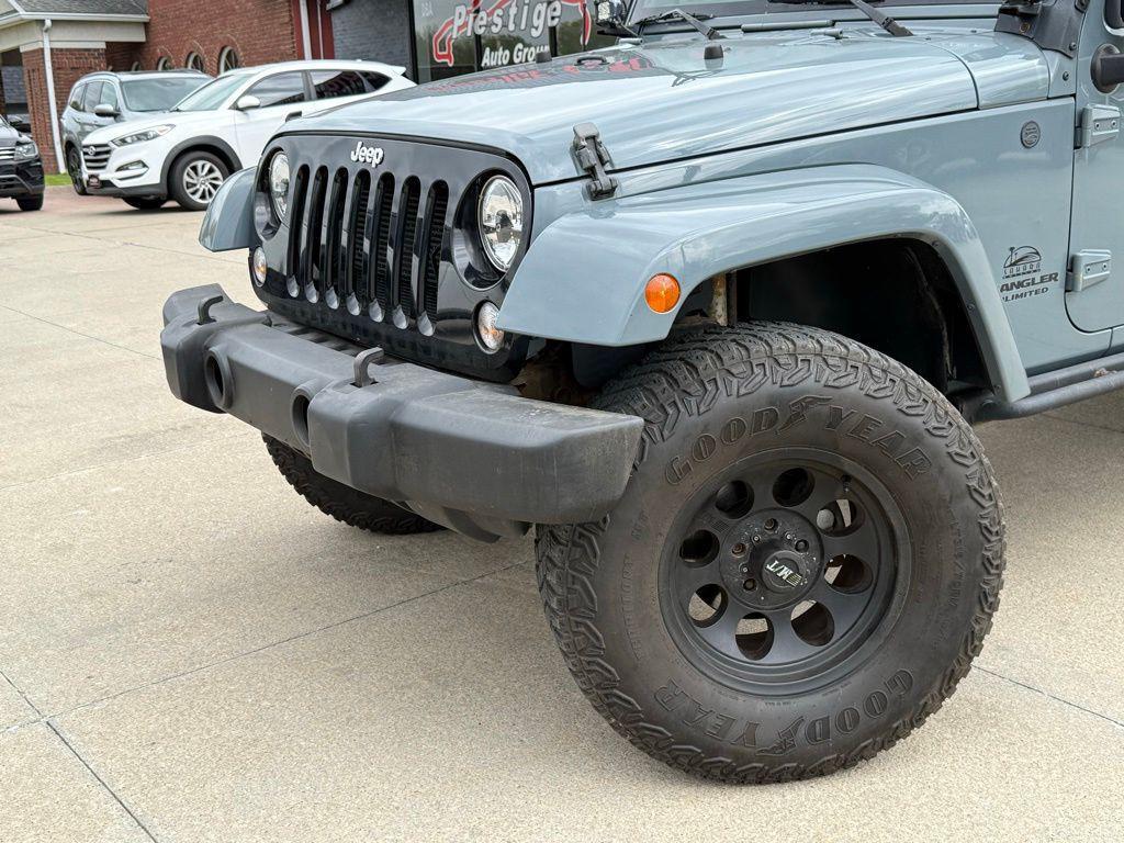 used 2014 Jeep Wrangler Unlimited car, priced at $17,285