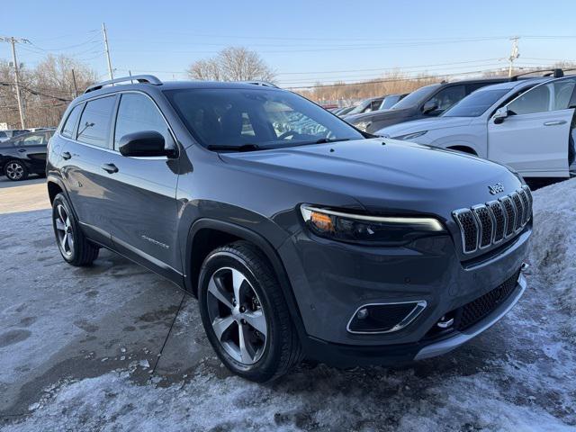 used 2021 Jeep Cherokee car, priced at $19,312