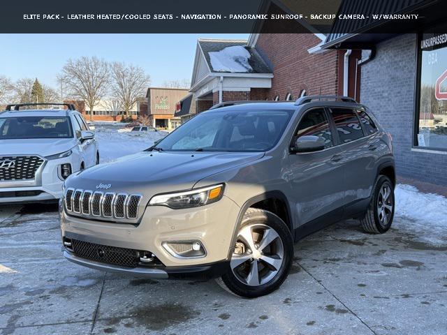 used 2021 Jeep Cherokee car, priced at $19,312