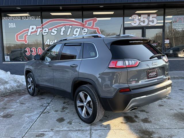 used 2021 Jeep Cherokee car, priced at $19,312