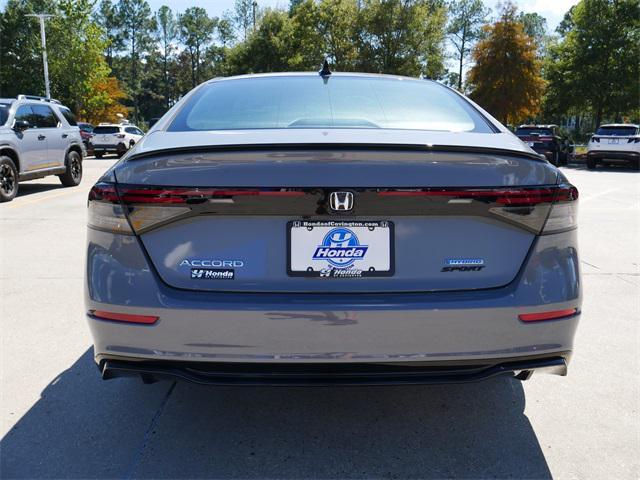 new 2025 Honda Accord Hybrid car, priced at $35,182