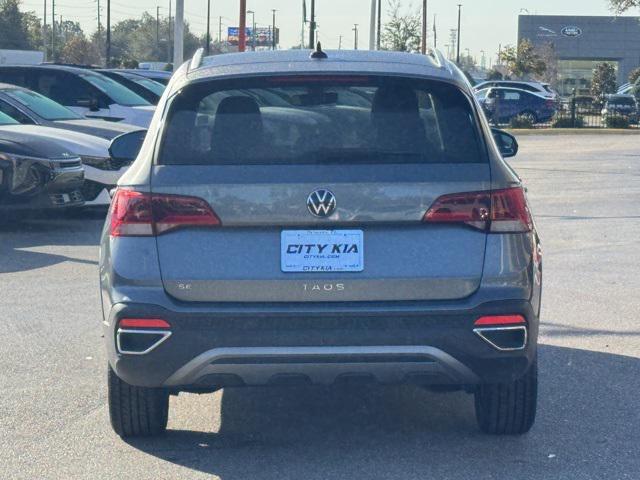 used 2024 Volkswagen Taos car, priced at $19,231