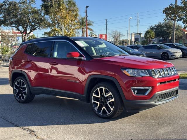 used 2018 Jeep Compass car, priced at $15,374