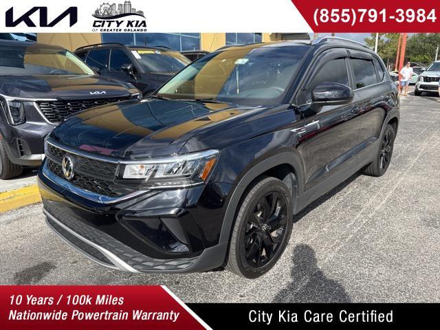 used 2022 Volkswagen Taos car, priced at $17,815
