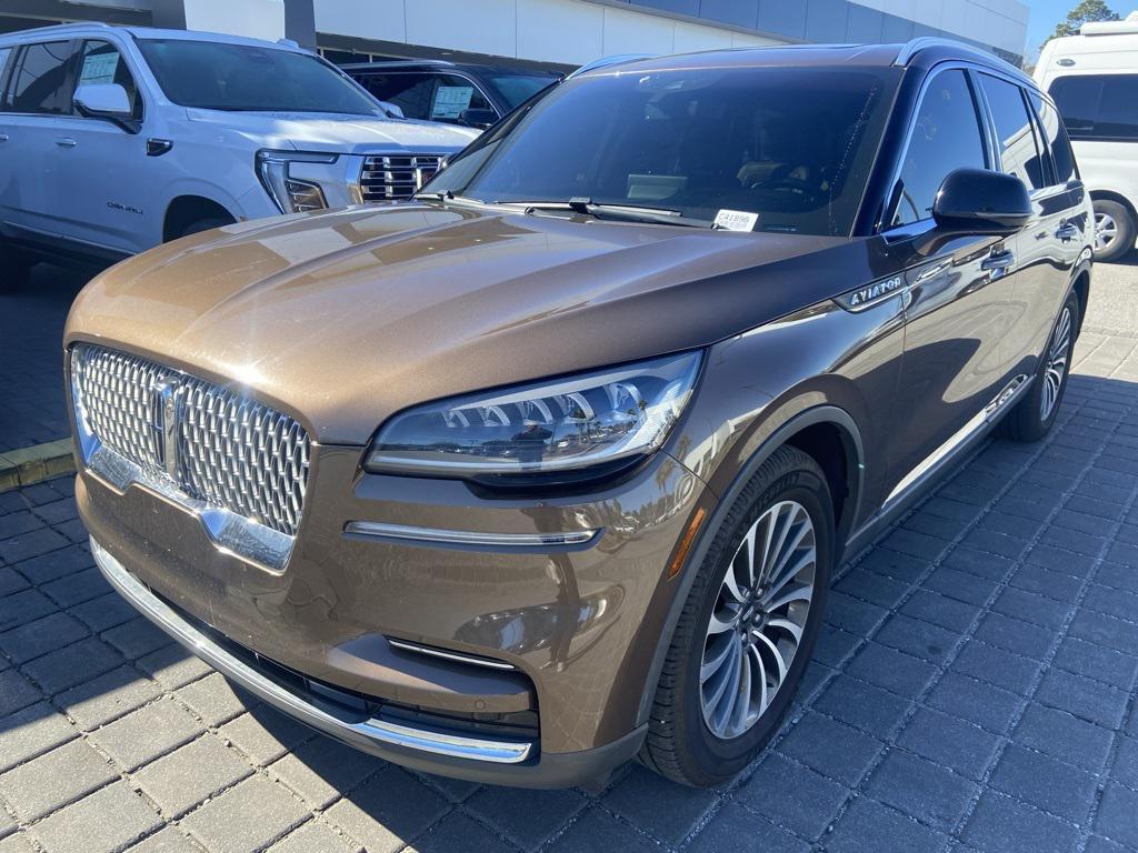 used 2022 Lincoln Aviator car, priced at $37,931