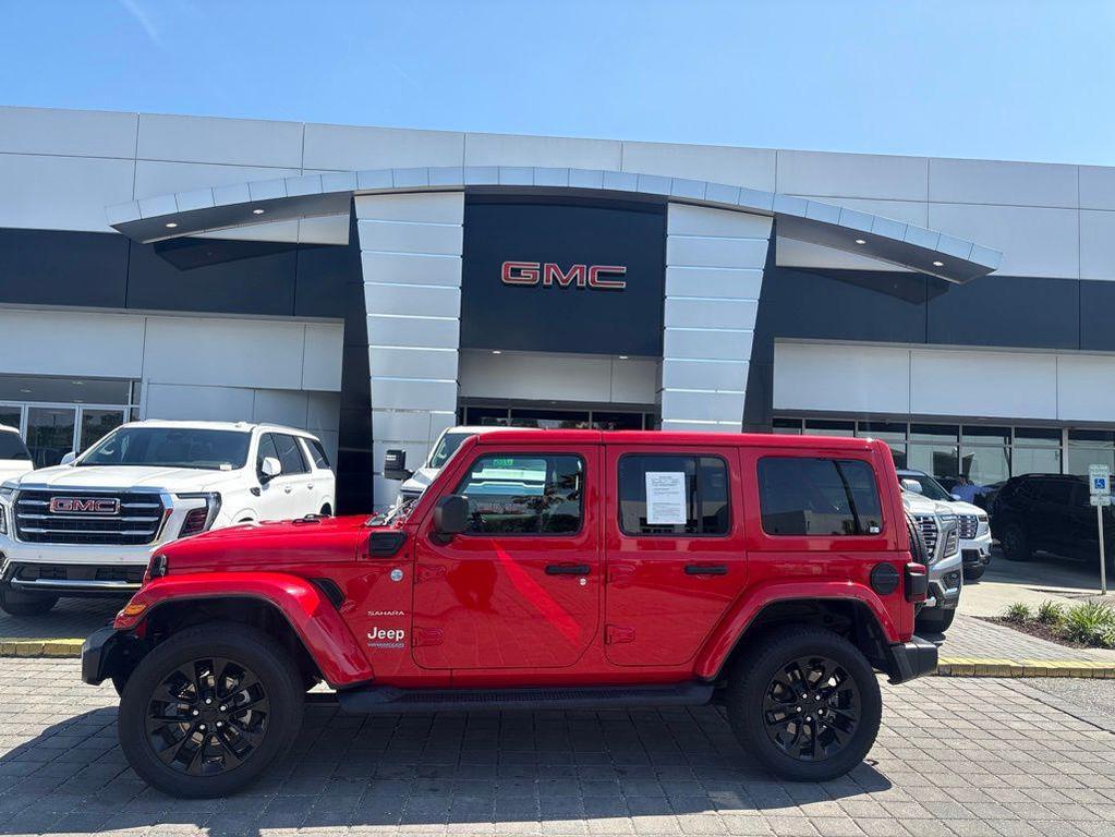 used 2021 Jeep Wrangler Unlimited 4xe car, priced at $29,291