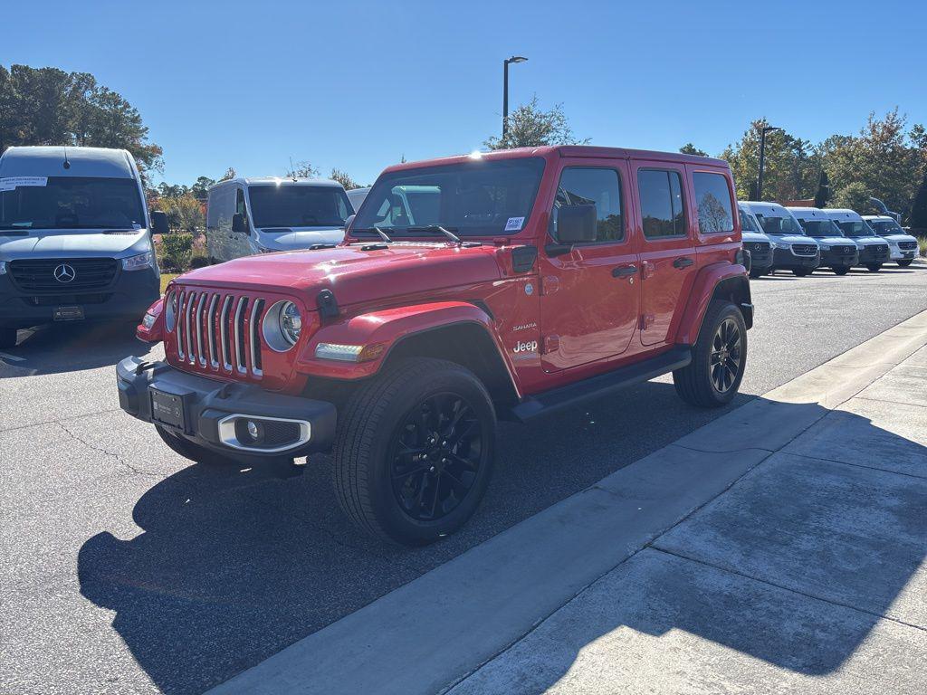 used 2021 Jeep Wrangler Unlimited 4xe car, priced at $29,291