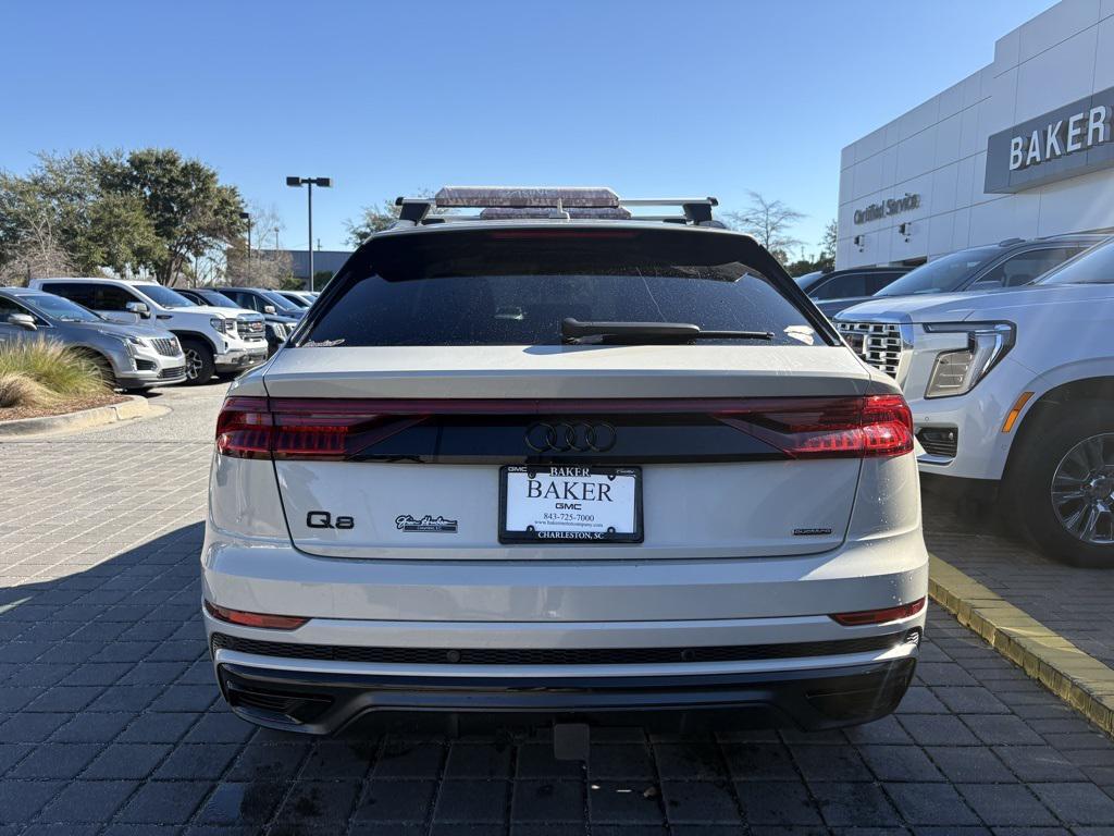 used 2021 Audi Q8 car, priced at $37,699