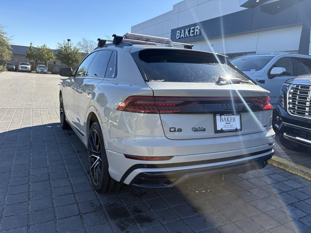 used 2021 Audi Q8 car, priced at $37,699
