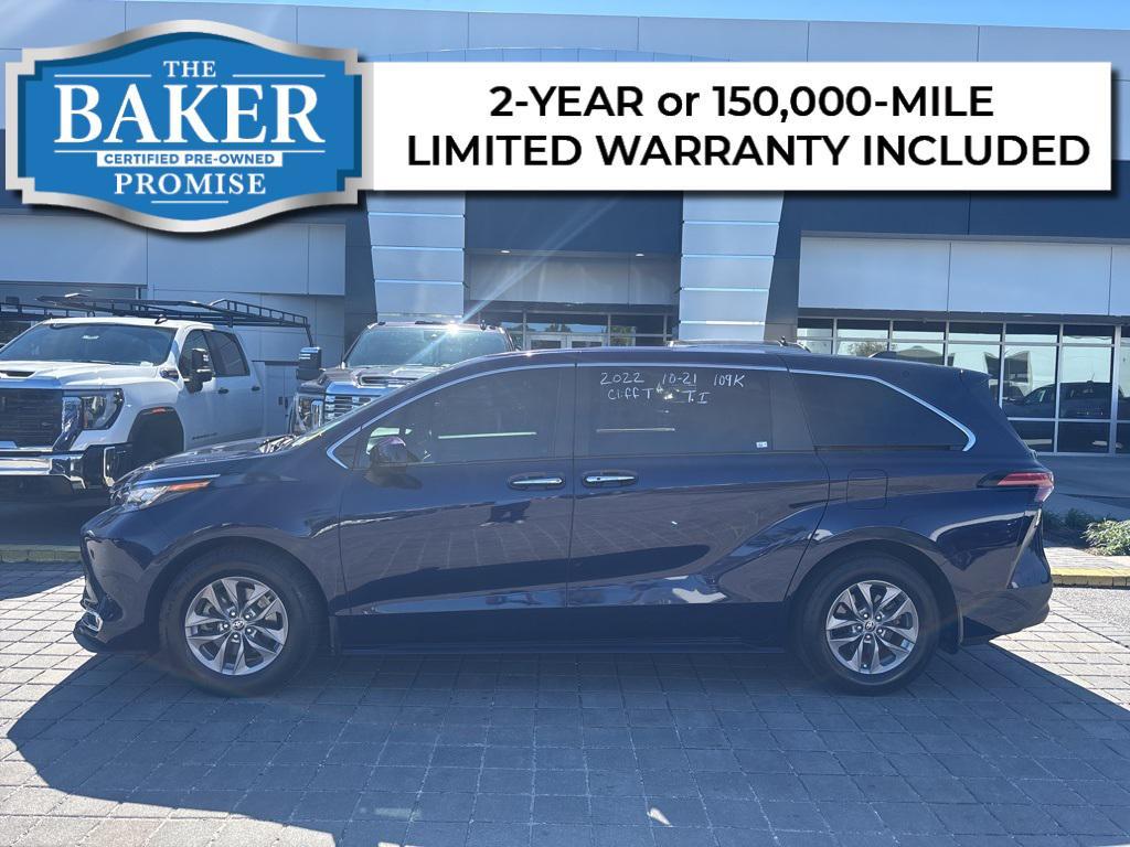 used 2022 Toyota Sienna car, priced at $30,321