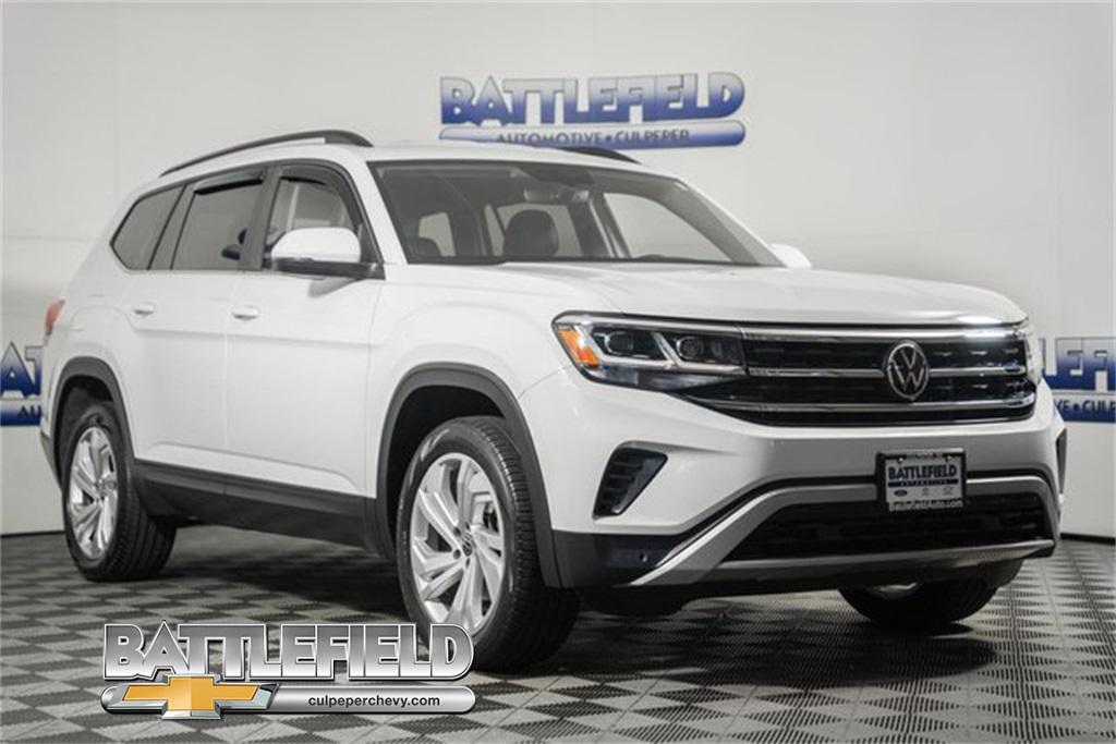 used 2021 Volkswagen Atlas car, priced at $23,399