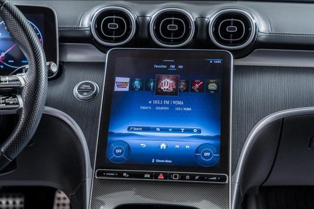 used 2023 Mercedes-Benz C-Class car, priced at $37,999