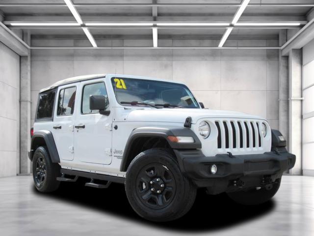 used 2021 Jeep Wrangler Unlimited car, priced at $25,500