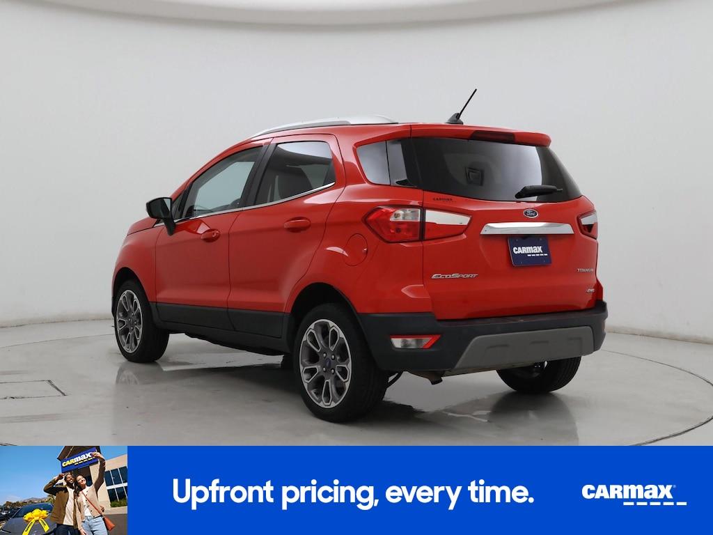used 2020 Ford EcoSport car, priced at $13,998