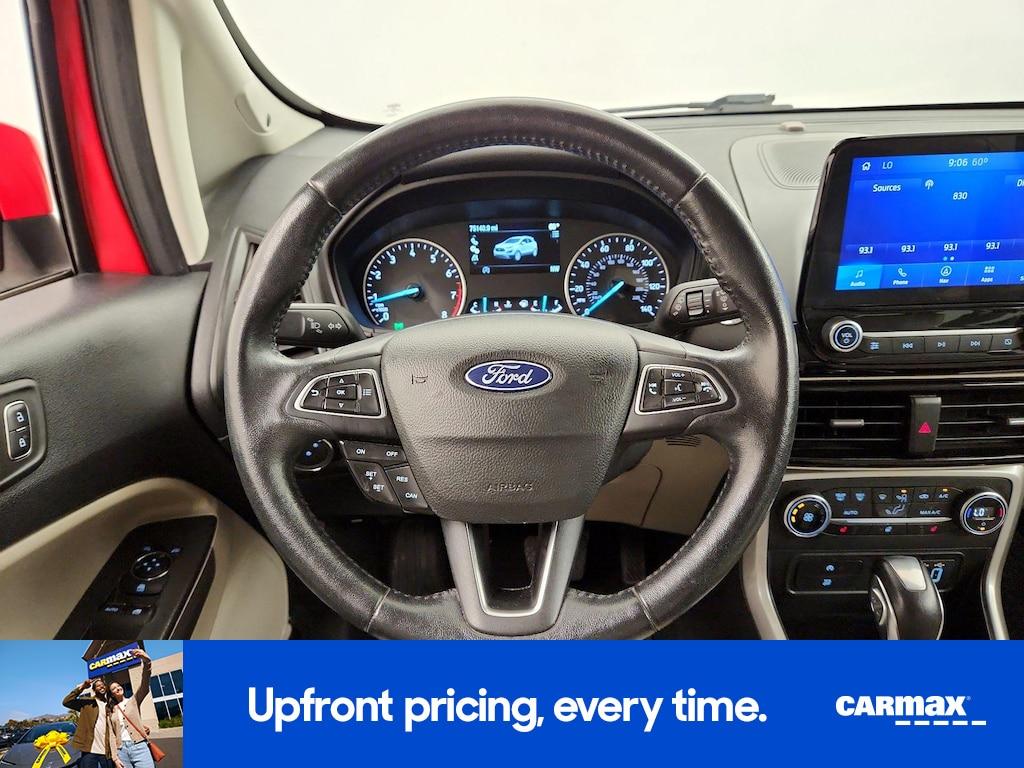 used 2020 Ford EcoSport car, priced at $13,998