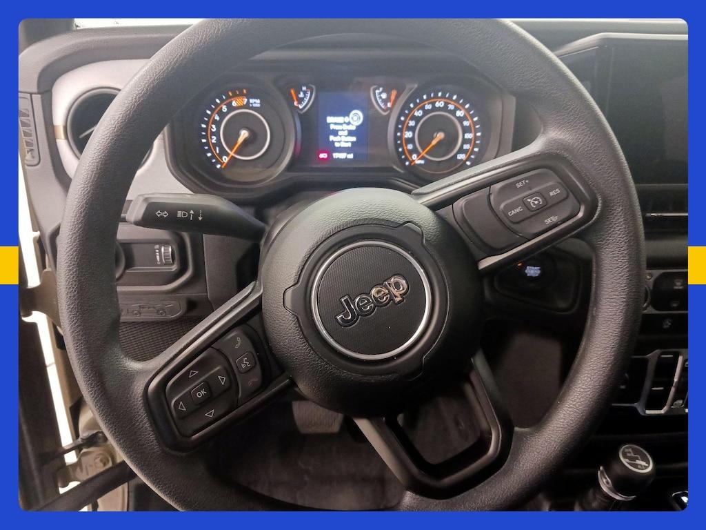 used 2025 Jeep Wrangler car, priced at $34,998
