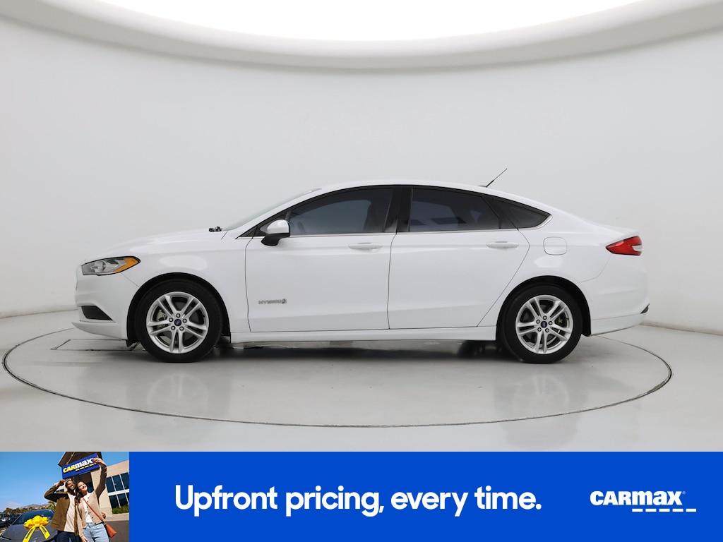 used 2018 Ford Fusion Hybrid car, priced at $11,998