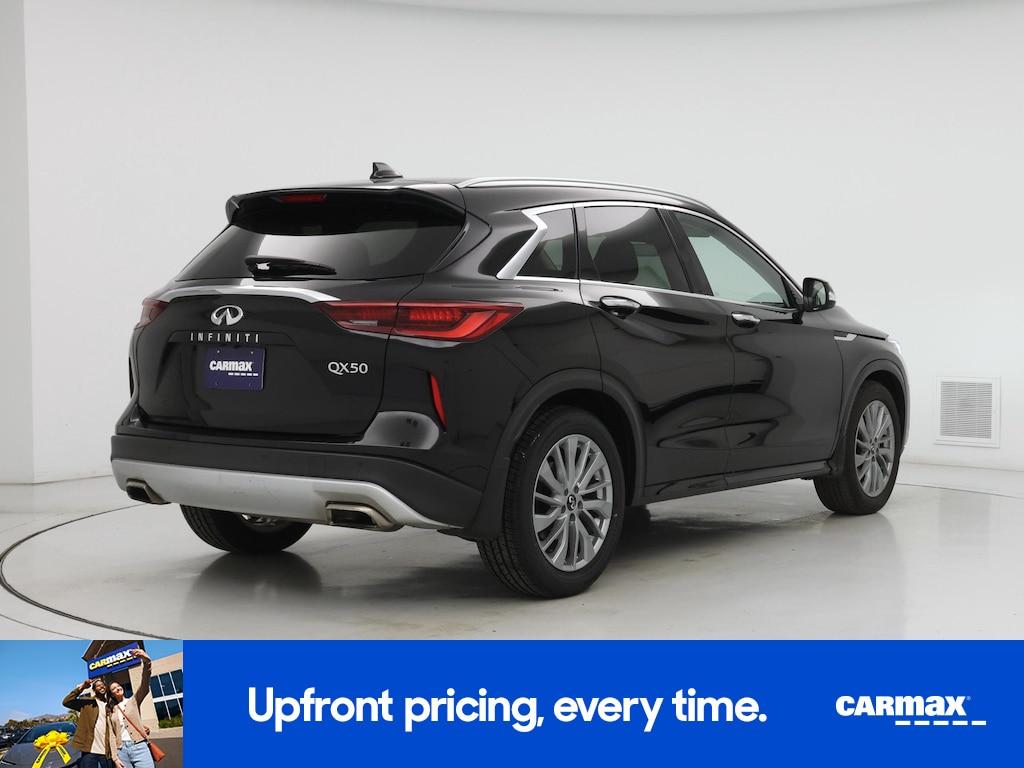 used 2023 INFINITI QX50 car, priced at $27,998