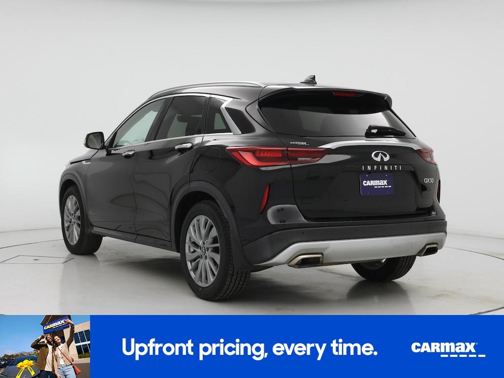 used 2023 INFINITI QX50 car, priced at $27,998