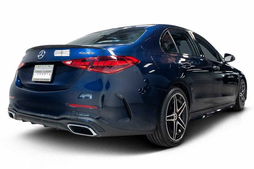 used 2023 Mercedes-Benz C-Class car, priced at $34,990