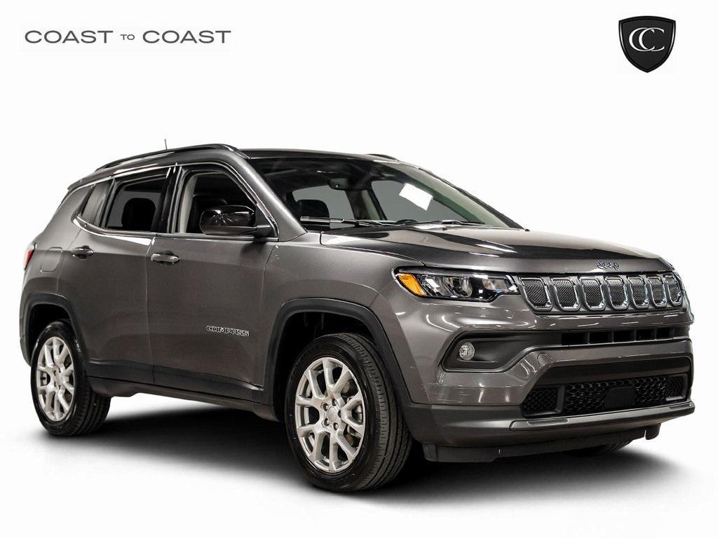 used 2022 Jeep Compass car, priced at $20,990