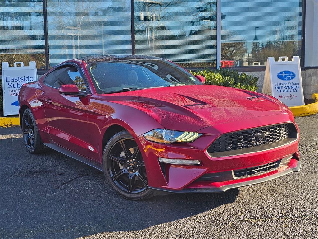 used 2019 Ford Mustang car, priced at $17,698