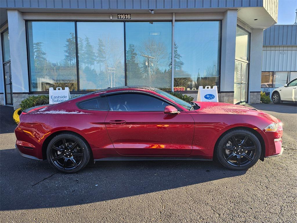 used 2019 Ford Mustang car, priced at $17,698