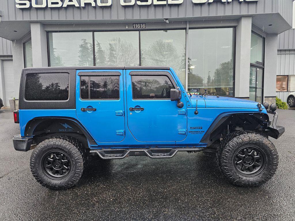 used 2016 Jeep Wrangler Unlimited car, priced at $17,607