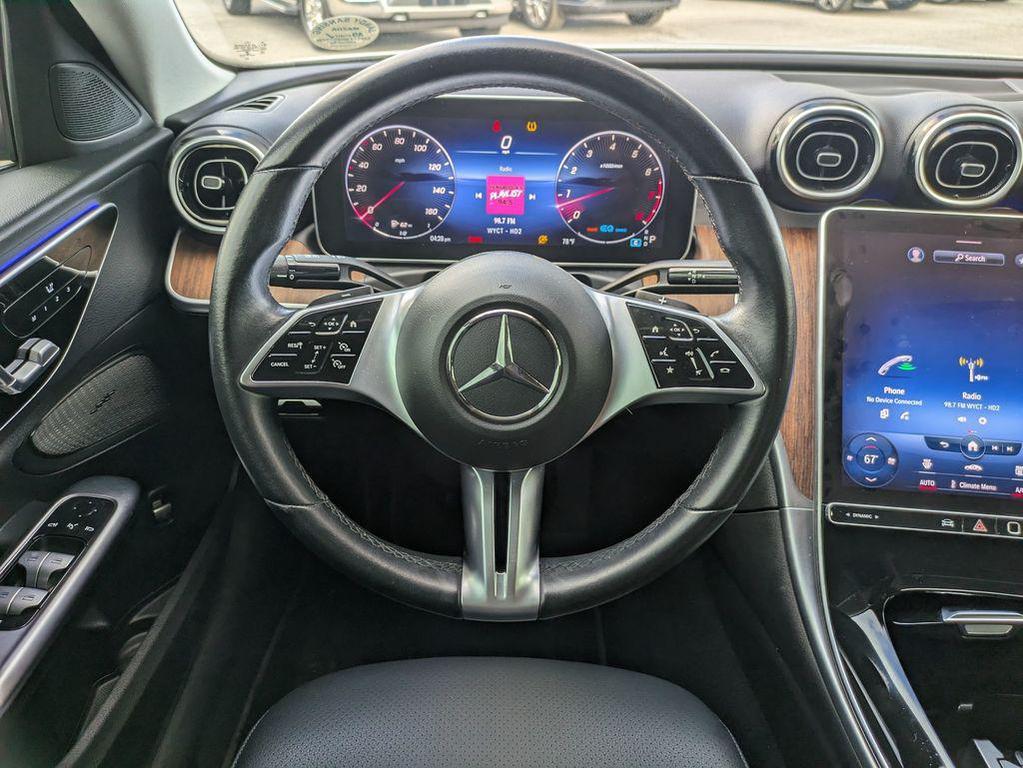 used 2022 Mercedes-Benz C-Class car, priced at $31,496