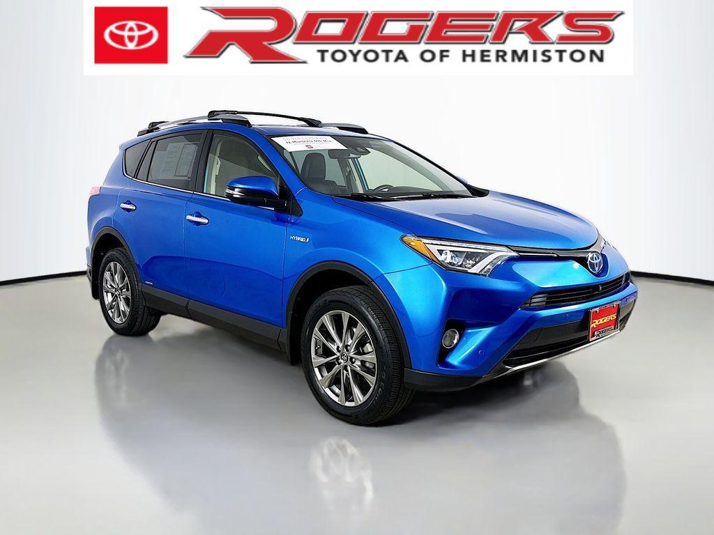 used 2018 Toyota RAV4 Hybrid car, priced at $27,500