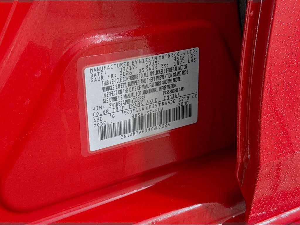 used 2017 Nissan Sentra car, priced at $9,483