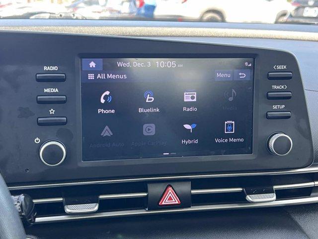 used 2021 Hyundai ELANTRA HEV car, priced at $12,496