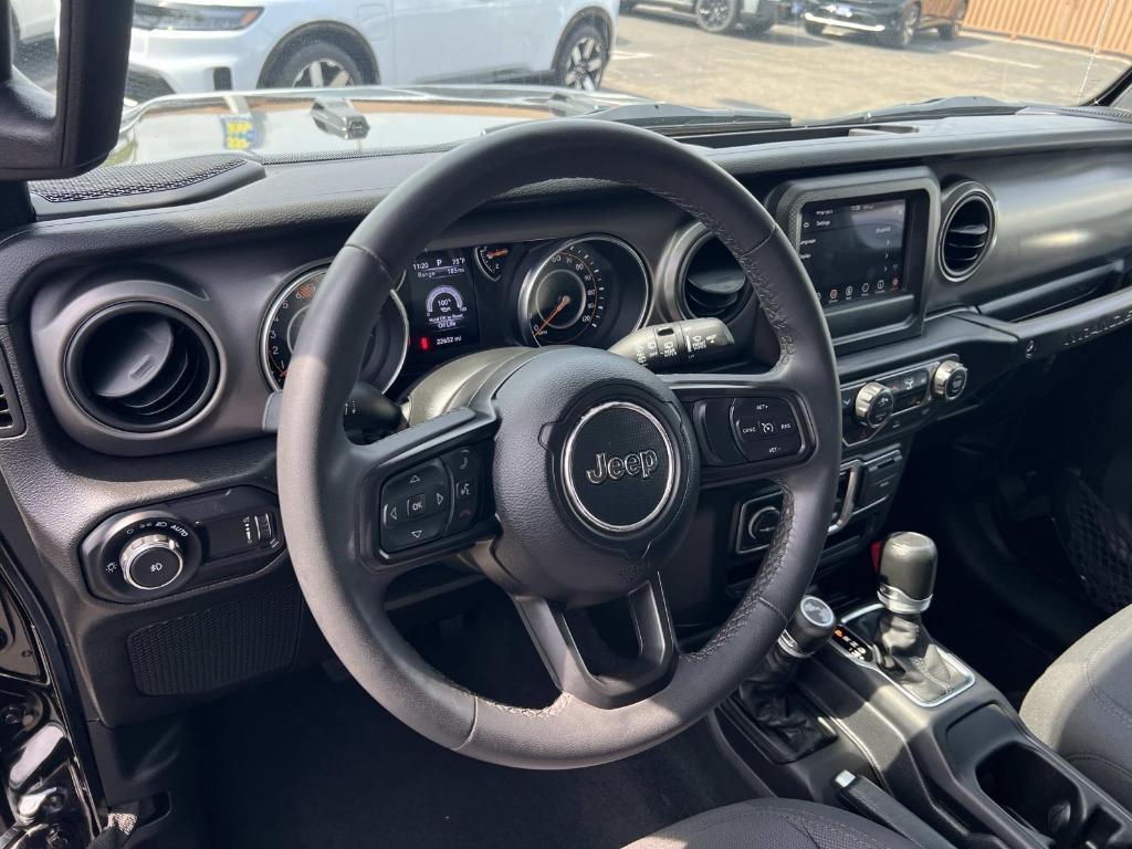 used 2023 Jeep Wrangler car, priced at $27,126