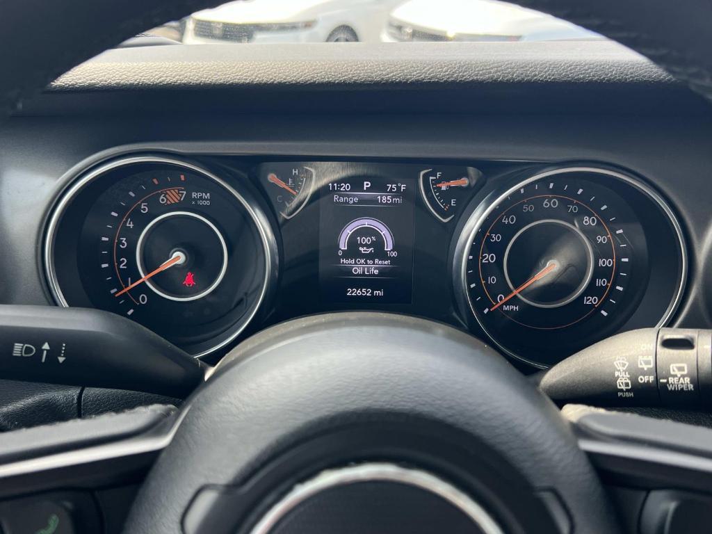 used 2023 Jeep Wrangler car, priced at $27,126