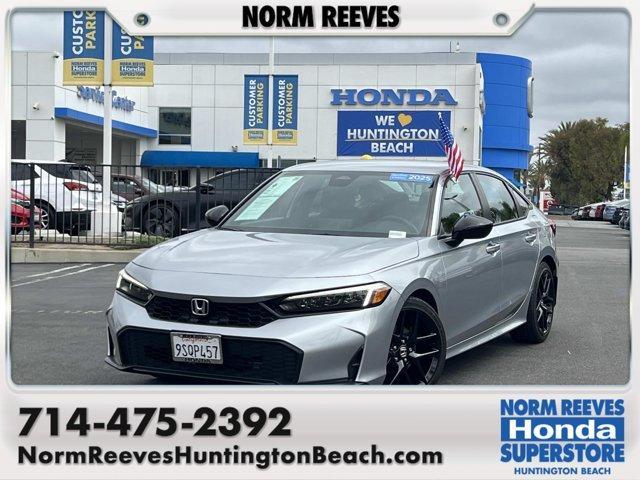 used 2025 Honda Civic car, priced at $25,621