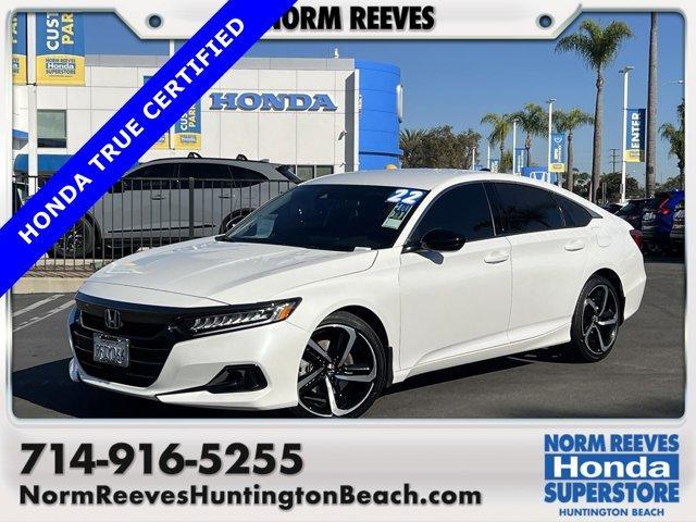 used 2022 Honda Accord car, priced at $23,496
