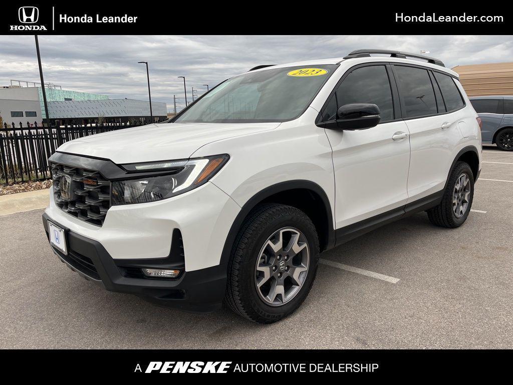used 2023 Honda Passport car, priced at $34,999