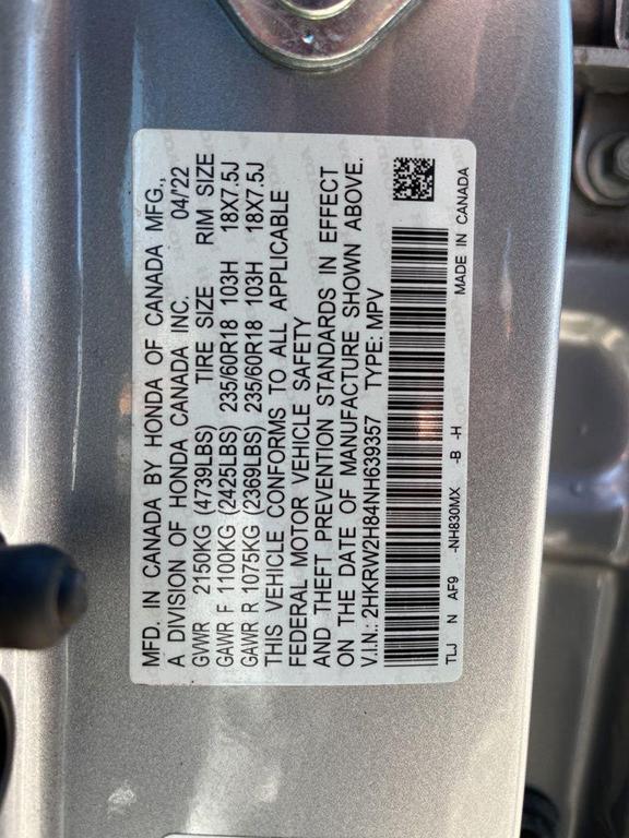 used 2022 Honda CR-V car, priced at $24,264