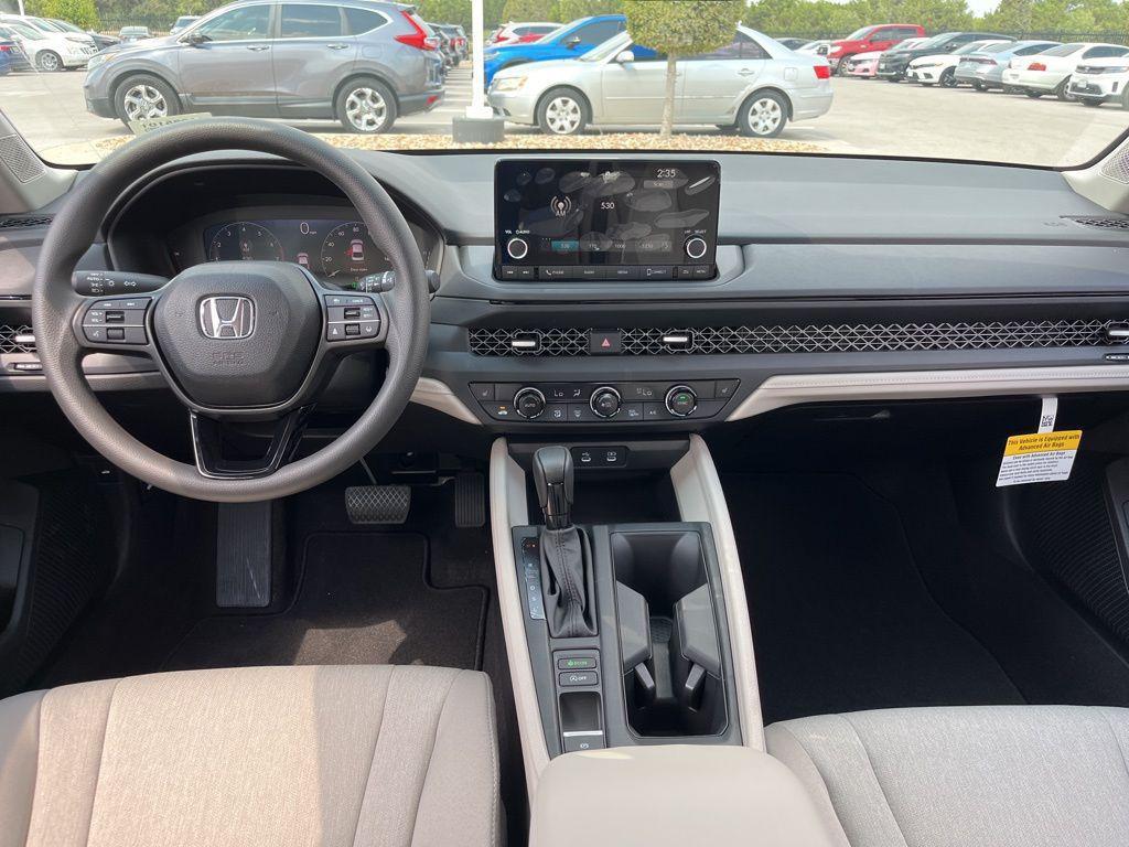 new 2025 Honda Accord car, priced at $29,960