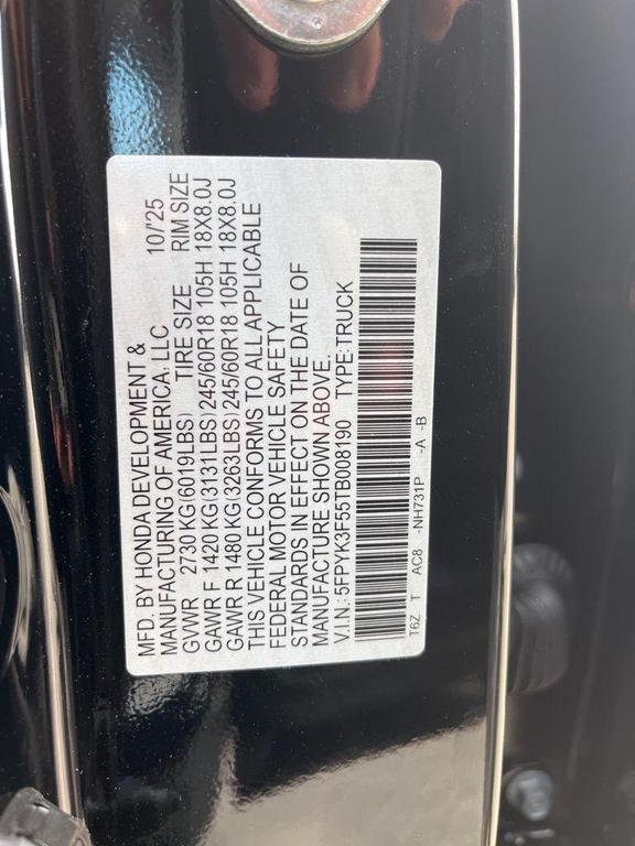 new 2026 Honda Ridgeline car, priced at $42,300